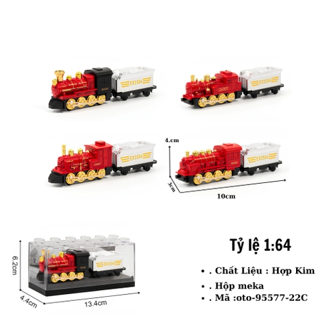 Mô hình tàu hỏa trong hộp meca - SKU : oto-95577-22C ( VAT : 003-06-20 )