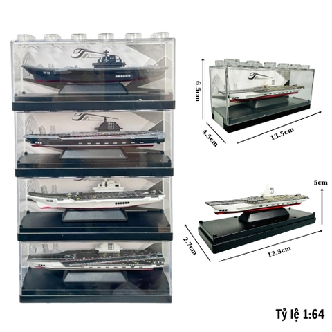 Mô Hình Tàu Sân Bay tỉ lệ 1:64 chất liệu hợp kim - SKU : oto-YM905237 ( VAT : 003-05-20 )T1-k1-t3-s5,6,7,8