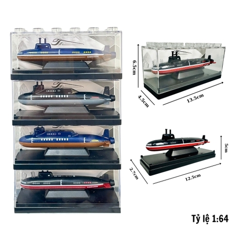 Mô Hình Tàu Ngầm tỉ lệ 1:64 chất liệu hợp kim - SKU : oto-YM905239 - ( VAT : 003-05-20 )T1-k1-t2-s1,2,3,4