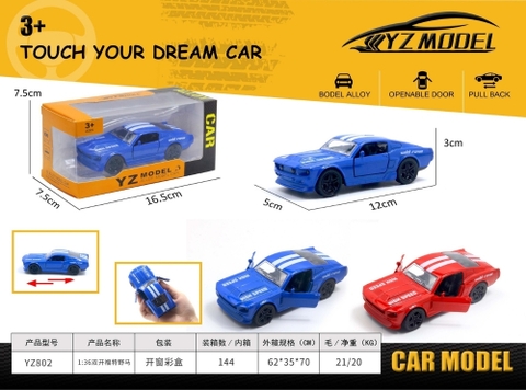 Mô Hình xe Oto đua hợp kim , tỉ lệ 1:36 - Dài 12cm - rộng 5cm - cao 3cm- SKU : oto-YZ802 - ( Vat : 003-01-35 )- K63-T1-S7-8