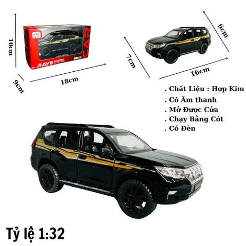 Mô Hình xe fotuner đen - tỉ lệ 1:32 Hợp kim có thể mở cửa - bánh sau chạy cót - Dài 16cm - rộng 7cm - cao 6cm - nặng : 500gram - FULL BOX : box màu - SKU : oto320 - K67-T4-S8