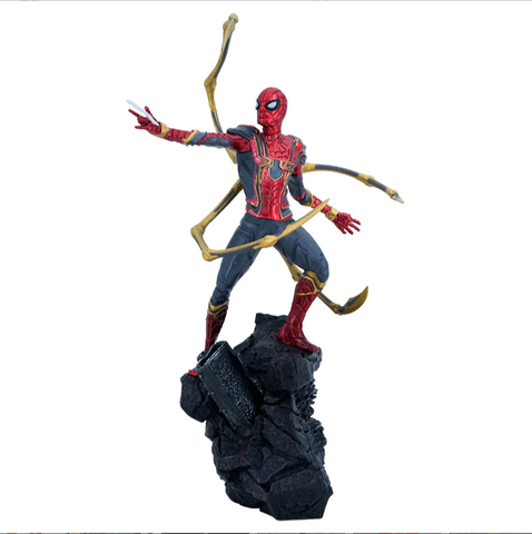 Mô Hình Avenger Người nhện Spider Man phóng tơ cao 23 cm nặng 430 Gram - Figure Avenger - Có box nhựa , không hộp màu