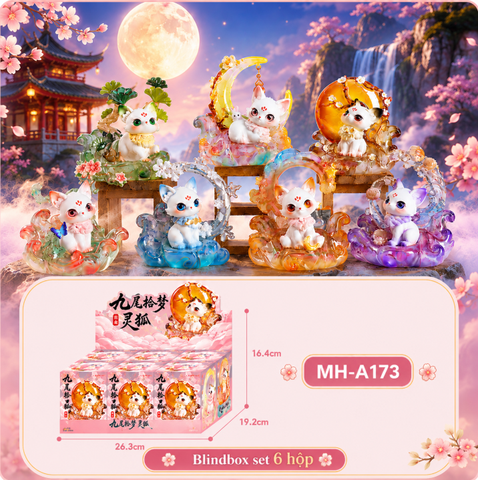 6 hộp Blind Box Cáo Chín Đuôi -SKU : MH-A173 (VAT : 002-b10-250) - K28-T1-S4