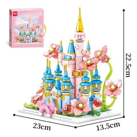 Bộ Lắp Ghép Toà Lâu Đài Hoa 724pcs. SKU: LG-K3171 (VAT 001-12-100) - K152-T3-S16