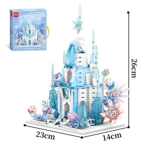 Bộ Lắp Ghép Toà Lâu Đài Băng Giá 589pcs. SKU: LG-K3172 (VAT 001-12-100) - K152-T3-S13,14