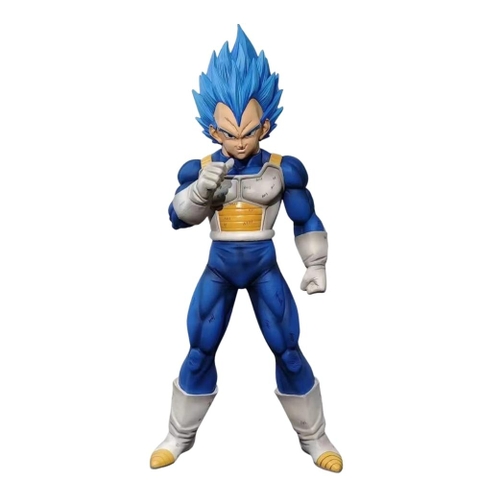 Mô Hình Đồ Chơi - Vegeta kiêu ngạo tóc xanh - Cao 29 cm - Nặng 300 Gram - DragonBall -Có hộp màu