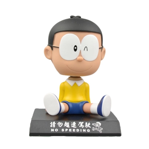 Mô Hình đồ chơi - Nobita lắc đầu - Bộ lắc đầu - Có Hộp Màu