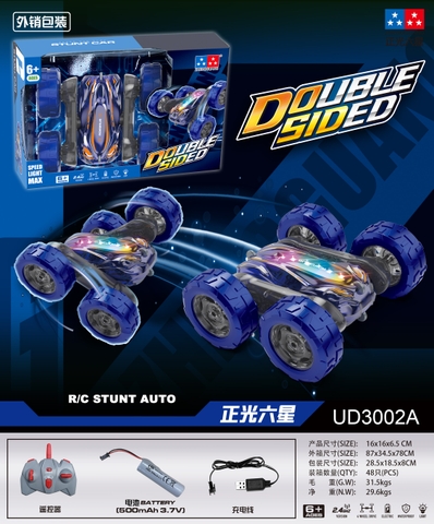 Đồ Chơi Xe Ô Tô Điều Khiển 8 Kênh Double-Sided Flip Car- SKU: DK-UD3002A ( VAT 009-02-100 ) - K89-T3-S5