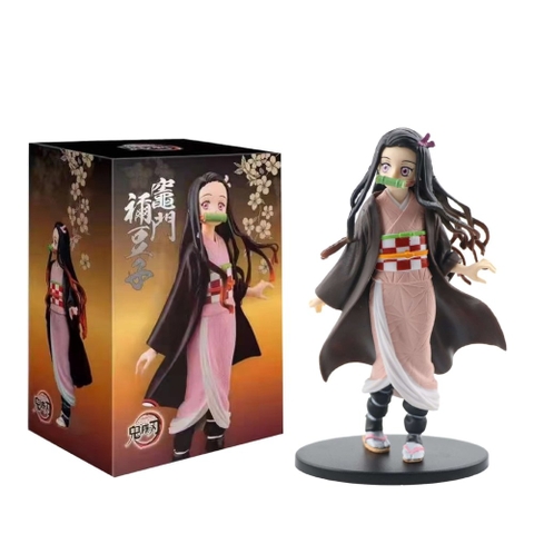 Mô hình Demon Slayer Kamado Nezuko - Figure Kimetsu No Yaiba - Vỏ Hộp màu