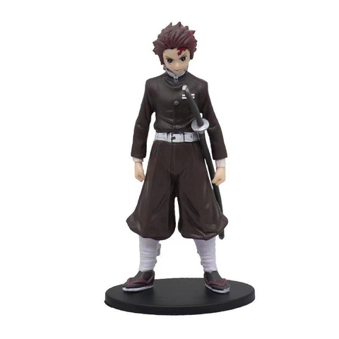 Sỉ thùng - giá 21k / sản phẩm , số lượng 30 - Figure Demon Slayer Kamado Tanjirou áo đen -  Kimetsu No Yaiba - No Box