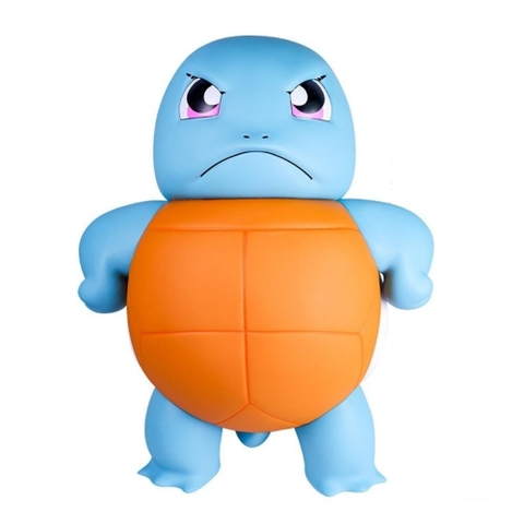 Hàng Loại 1 - Mô Hình đồ chơi -  Rùa nước Squirtle siêu to khổng lồ - cao 43cm rộng 16cm nặng 1.8kg - Pokemon - Bộ Pokemon - Có Vỏ Hộp màu N1-K37-T4-S4