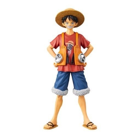 Mô Hình OnePiece Luffy dáng đứng siêu đẹp cao 19cm nặng 100g , Figure OnePiece - có hộp màu