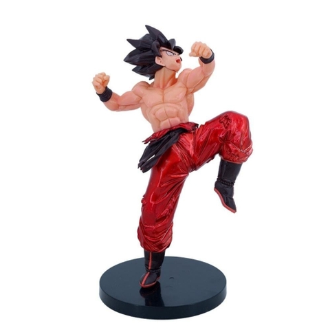 Mô Hình Goku cởi trần trạng thái chiến đấu - cao 22cm - nặng 300gram - DragonBall - Có Box Màu