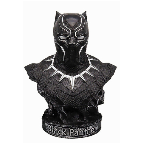 Hàng Loại 1 - Mô Hình Avenger Tượng bán thân Black Panther trắng ( Báo Đen ) cao 36 cm nặng 2.8 Kg - Figure Avenger - Hộp carton