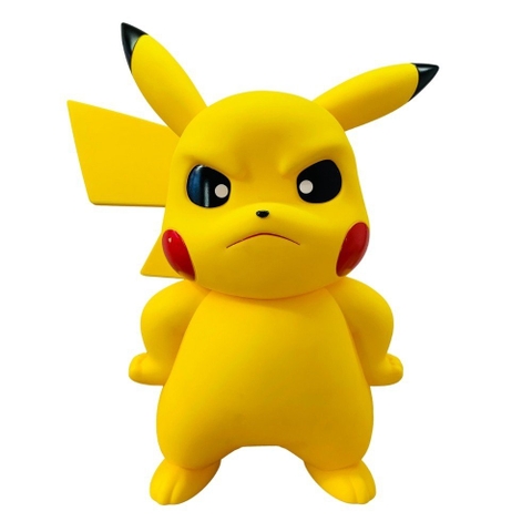 Hàng Loại 1 - Mô Hình đồ chơi -  Pikachu siêu to khổng lồ - cao 38cm rộng 18cm nặng 1.5kg - Pokemon - Bộ Pokemon - Có Vỏ Hộp màu