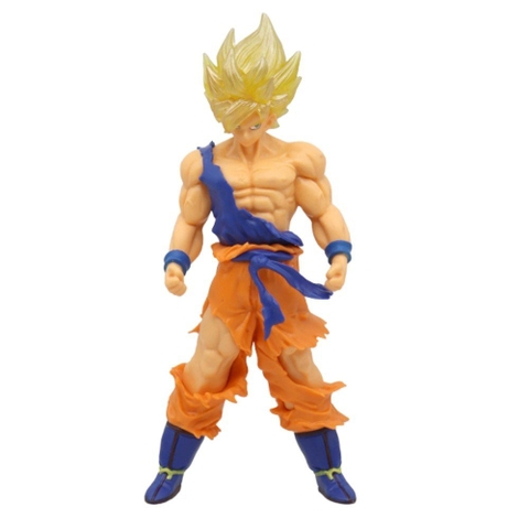 Sỉ Thùng - giá 24k / sản phẩm , Mã db59g - số lượng 30 - Mô hình DragonBall Songoku nửa áo cao 18cm - Bản Bộ  - Dragon Ball - No Box