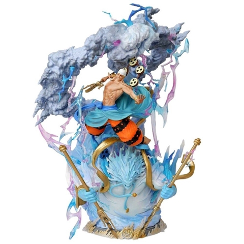 Mô Hình One Piece Enel Chúa Trời siêu phẩm trạng thái chiến đấu cao 35cm nặng 4.9kg - Figure OnePiece - Có Hộp Màu - N3-T5