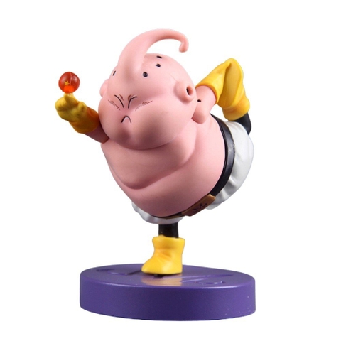 Mô Hình DragonBall MaBu tập múa cầm ngọc siêu dễ thương cao 10cm - Figure DragonBall - No Box - K8-T2-S5