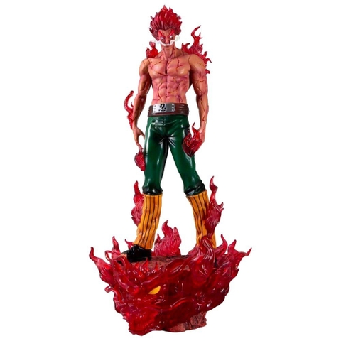 Mô hình Naruto Thầy Might Guy Bát Môn Độn Giáp dáng đứng siêu ngầu có led ở base cao 35cm , nặng 1400g - Figure Naruto - Có Hộp Màu