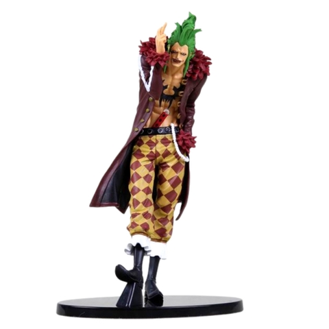 Mô Hình OnePiece Bartolomeo “Kẻ ăn thịt người” Đệ Luffy siêu ngầu cao 19.5cm nặng 140g , Figure OnePiece - No Box - (VAT 002-01-60) - K16-T2-S3