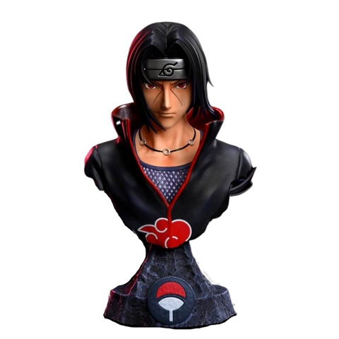 Mô hình Naruto Bán Thân Uchiha itachi -  Cao 14cm - nặng 200gram- Figure Naruto - Có Hộp Màu