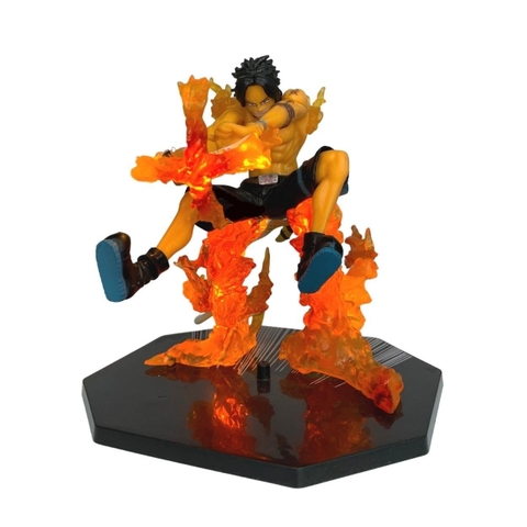 Mô hình OnePiece ACE V2 hàng siêu đẹp đế không chữ có led USB - No Box - Bộ FZ - One Piece - No Box - N2