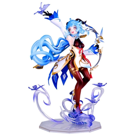 Hàng Cao Cấp - Mô Hình Genshin Impact Ganyu chiến đấu  Cao - 27cm - nặng 700gram + FULL BOX + Cung đi kèm - Figure  Genshin Impact - Có Hộp màu