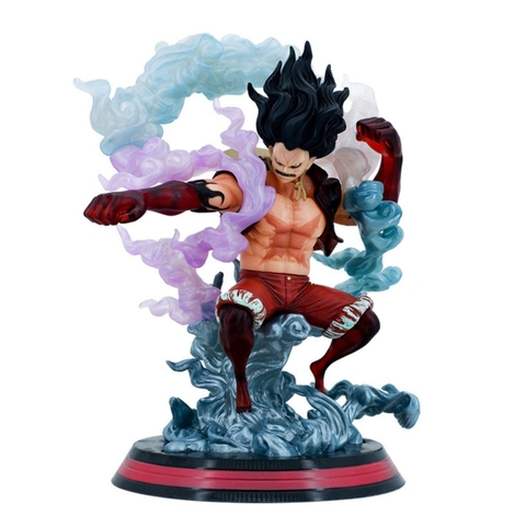 Mô Hình OnePiece Mô Hình Luffy  snake man - Cao 28cm - nặng 1kg3 + FULL BOX + nón đi kèm - One Piece - no box