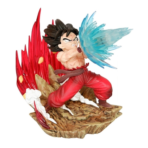 Mô hình DragonBall goku bắn chưởng - Cao 14cm - nặng 450gram + FULL BOX có LED - Dragon Ball - Có Hộp màu