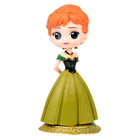 Mô Hình Nữ Hoàng Băng Giá Công Chúa Anna siêu đẹp - cao 16cm - nặng 130 gram - Figure  Búp Bê Công Chúa - No box - N1-K33-T1-S1