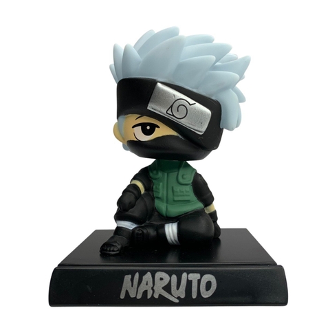 Mô Hình Kakashi lắc đầu - Cao 13,5cm - ngang 9cm - dọc 7cm - nặng 200gram  + có Box - N3-K28-T1-S3