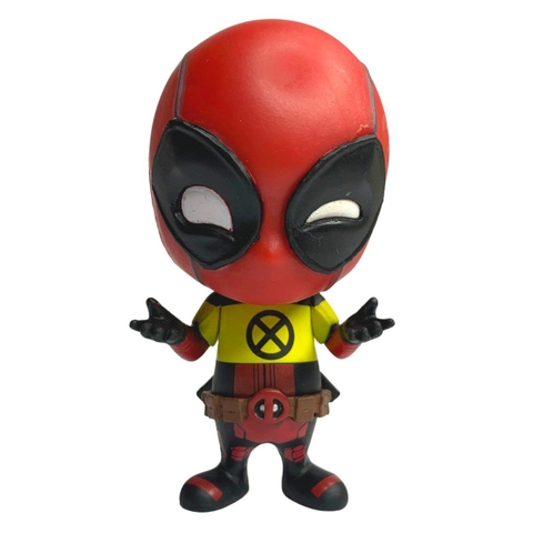 Mô hình Deadpool mặc áo Xmen - Cao 10cm - nặng 100gram + FULL BOX - có hộp màu