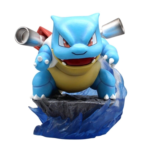 Mô Hình Pokemon Rùa Kamex - Cao 12cm - nặng 300gram - Pokemon - Bộ Pokemon - Có Vỏ Hộp màu