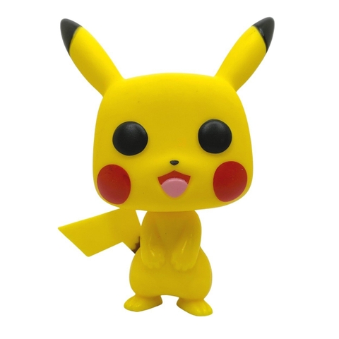 Mô Hình Pokemon Pikachu POP cười dựng tại mã 353 - Cao 12cm - nặng 150gram - Bộ Pokemon - Có Vỏ Hộp màu