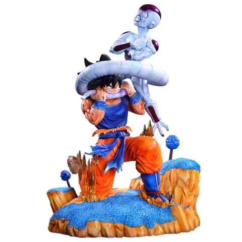 Mô hình DragonBall Goku cắn đuôi frieza - Cao 25cm - rộng 20cm - nặng 1kg - Dragon Ball - Có Hộp màu - N1-K22-T4-S2