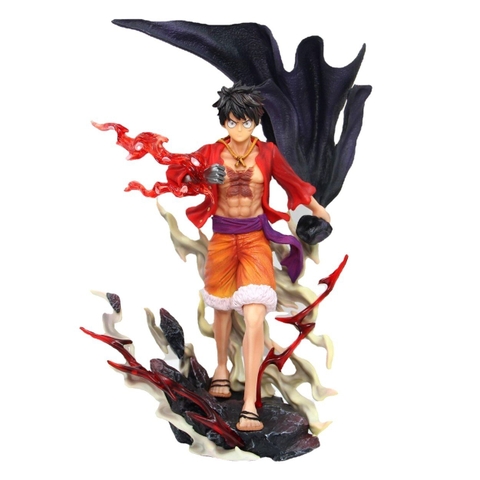 Mô Hình OnePiece Luffy Luffy cầm áo - Cao 28cm - nặng 800gram, Figure OnePiece - có vỏ hộp màu - N1-K33-T5-S1