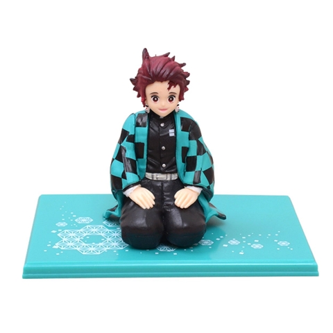 Mô hình Demon Slayer Kamado Tanjirou Cao 9cm - nặng 180gram - Phụ kiện : Đế -  Kimetsu No Yaiba - Có Hộp màu