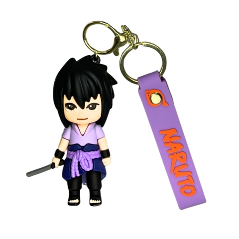 Móc Khóa Sasuke - Dây móc dài : 10cm - Mô Hình Cao : 7cm - Nặng : 50gram - No Box : bọc túi OPP