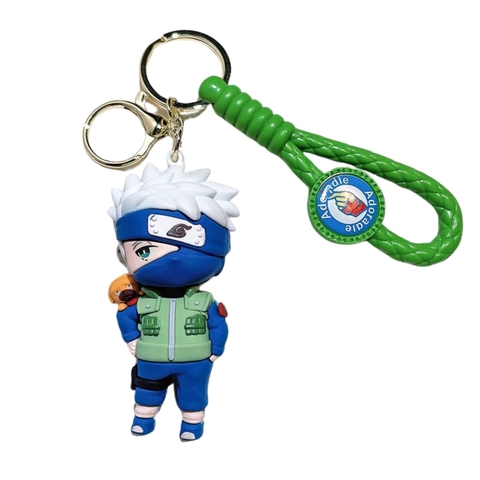 Móc Khóa Kakashi - Dây móc dài : 9.5cm - Mô Hình Cao : 7cm - Nặng : 50gram - No Box : bọc túi OPP