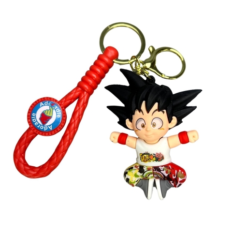 Móc Khóa SonGoKu - Dây móc dài : 9.5cm - Mô Hình Cao : 7.6cm - Nặng : 50gram - No Box : bọc túi OPP