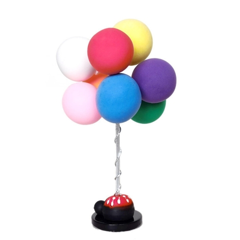 Mô Hình Phụ Kiện Trang Trí Bóng bay nhiều màu - Cao 11cm - nặng 20gram - Figure Phụ Kiện Trang Trí - No box : bọc túi OPP - N3-K16-T5-S3