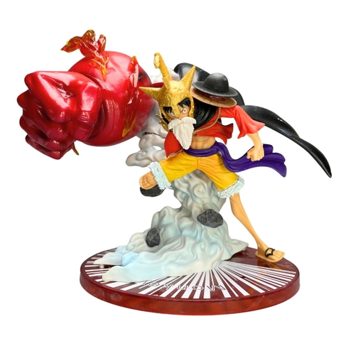 Mô Hình OnePiece Luffy Gear 3 chiến đấu - Cao 23cm - rộng 20cm - nặng 1kg5, Figure OnePiece - full box - có hộp carton