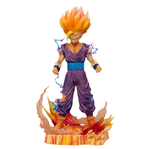 Mô hình DragonBall Gohan Supper Saiyan 2 - Cao 26cm - Ngang 15cm - nặng 430gram - Dragon Ball -  Có Hộp màu