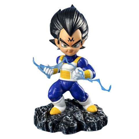 Mô Hình Dragon Ball Vegeta Majin Chibi - Cao 17cm - nặng 200gram - Figure DragonBall - Có Hộp Màu