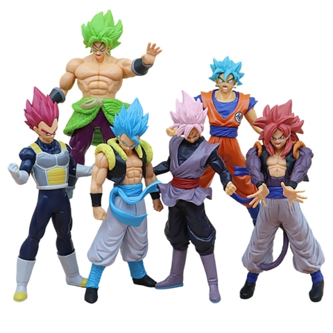 Mô hình DragonBall combo 6 mẫu dragonball bản E cao 17cm - Bản Bộ  - Dragon Ball - No Box