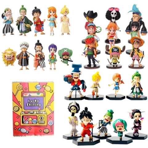 !!! Túi mù ngầu nhiên One Piece có bán theo combo 30 cái - Blind box thử vận may để mở chúng những nhân vật hot nhất !!!!