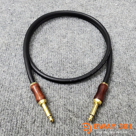 Dây Micro Không Dây Hitachi DIY - Dây 2 Đầu Jack 6 Ly Gỗ