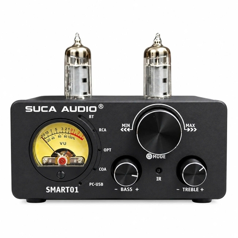 Amply Suca Audio SMART01 – Tích Hợp DAC Giải Mã, Pre Đèn Và Khuếch Đại Công Suất