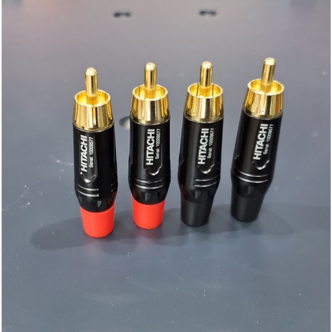 Bộ 4 đầu Jack AV Hitachi