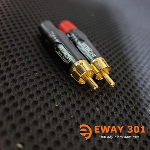 Cặp đầu AV đỏ đen Hitachi